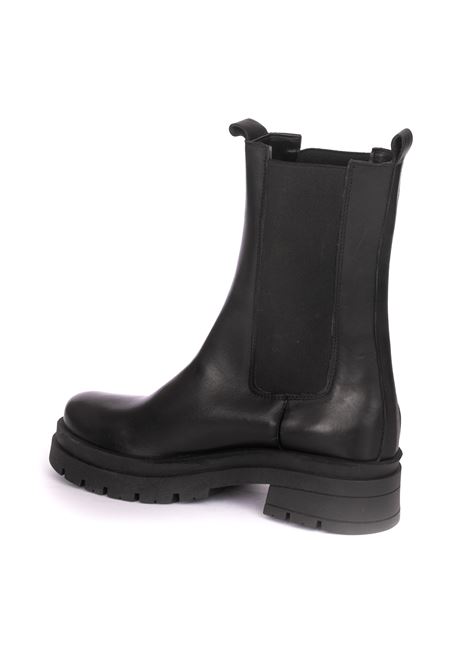 Black h77 combat boot NUOVA CUOIERIA | H77VIT-NERO